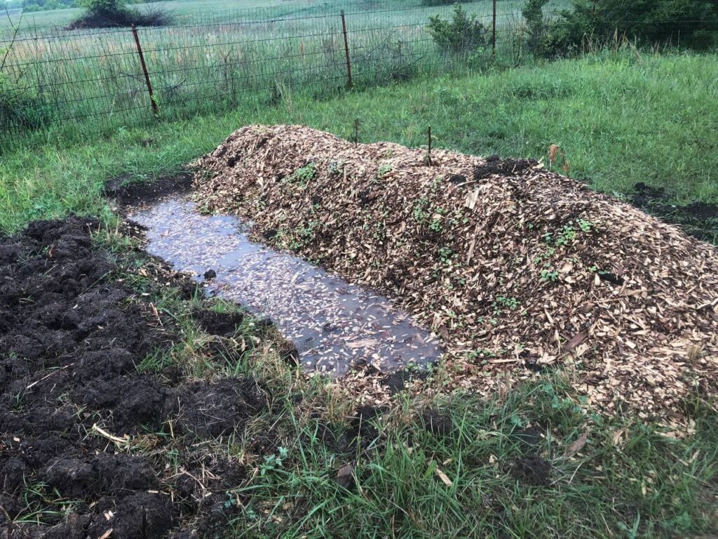 permaculture swale
